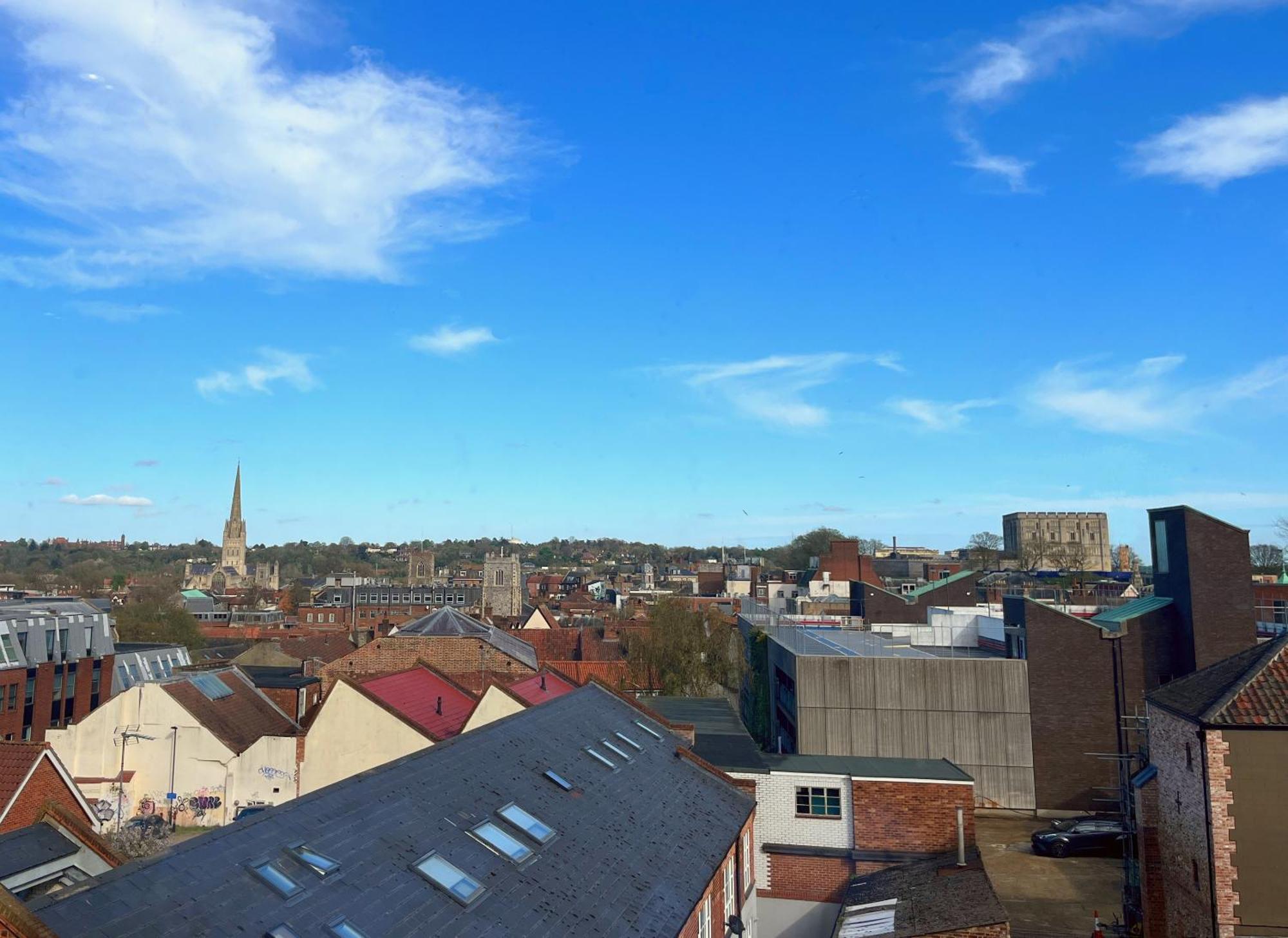 Luxury Norwich City Centre Apartment - Free Parking Exteriör bild