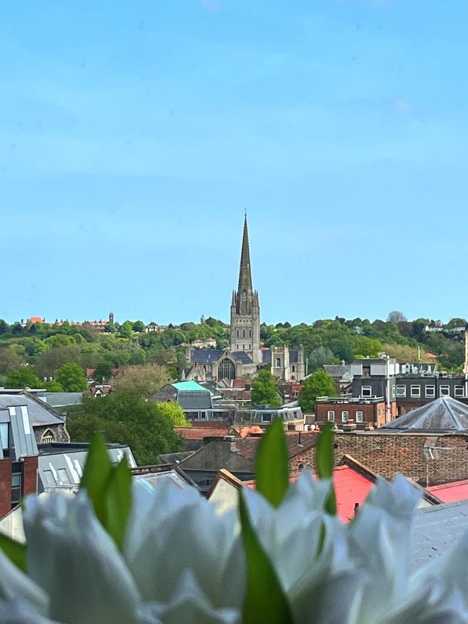 Luxury Norwich City Centre Apartment - Free Parking Exteriör bild